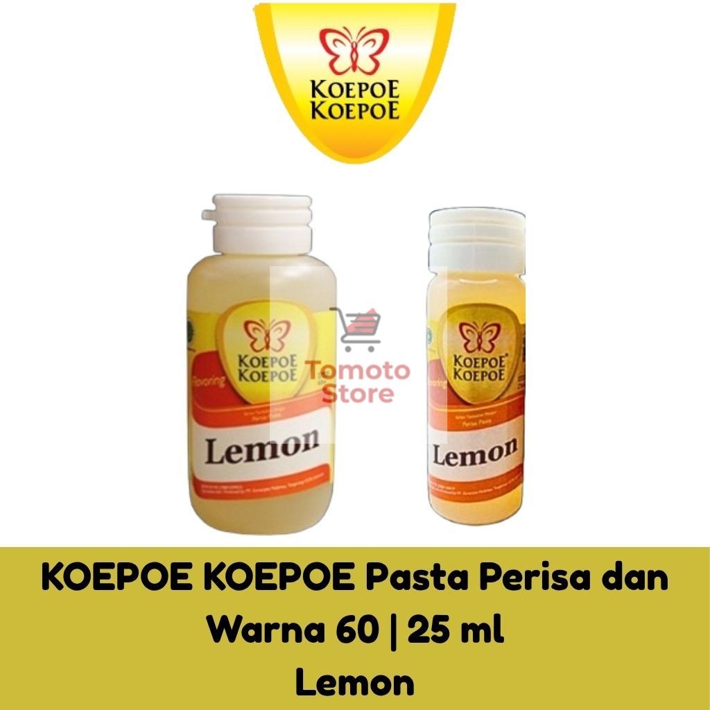

✨ TOMOTOSTORE ✨ KOEPOE KOEPOE Pasta Perisa dan Warna Lemon