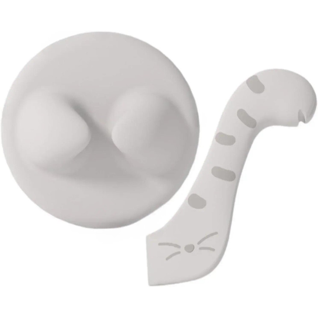 Multifunctional Pet Dog Spoon Can Opener Wet Food Mixing Spoon Silicone Cat Can Sealing Cover Food S