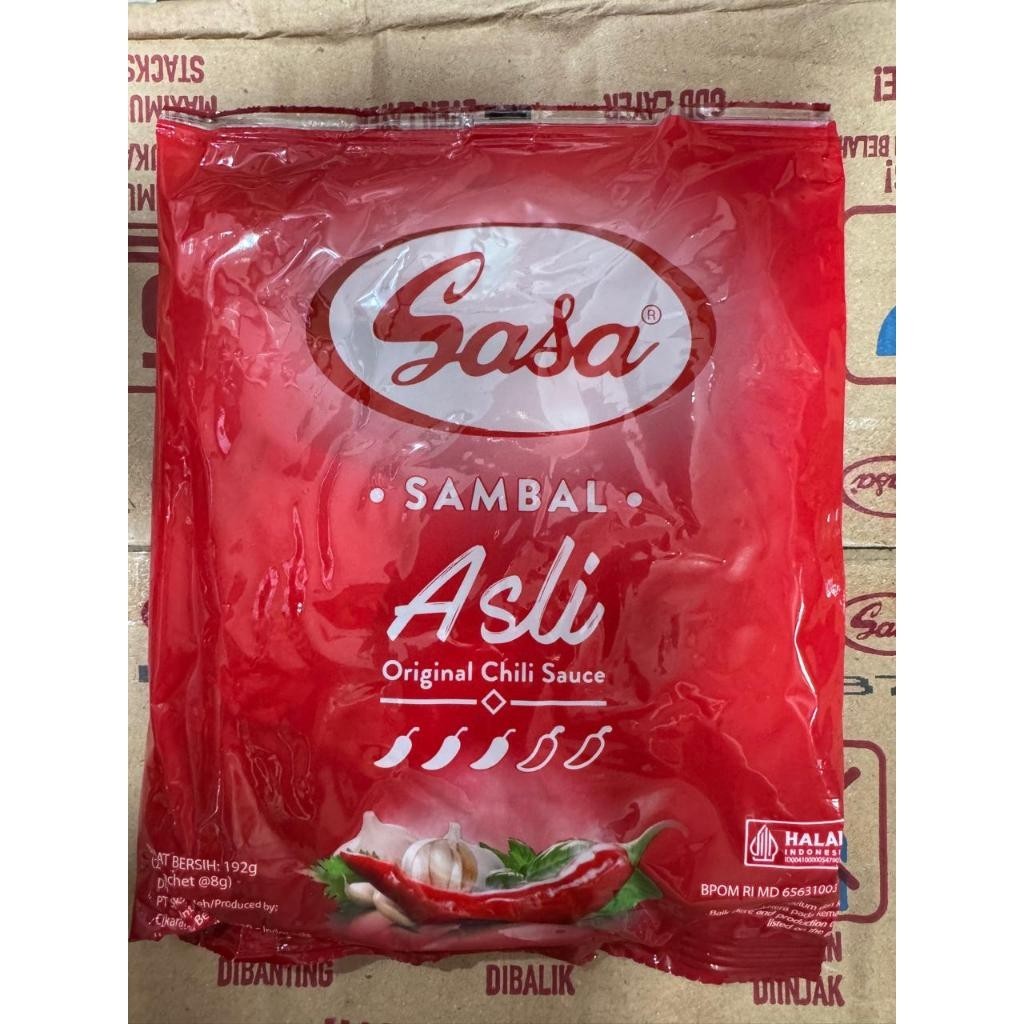 

Sasa Sambal Asli Sachet @ 24 sachet x 8g