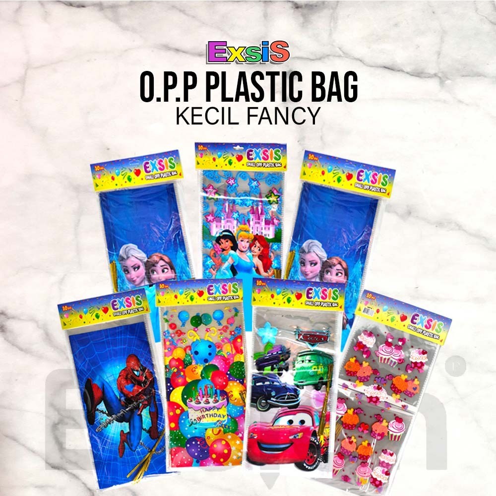 

♚10pcs OPP plastik bingkisan 20*41cm KECIL / goodie bag / plastik snack / OPP Plastic Bag EXSIS KECIL♚