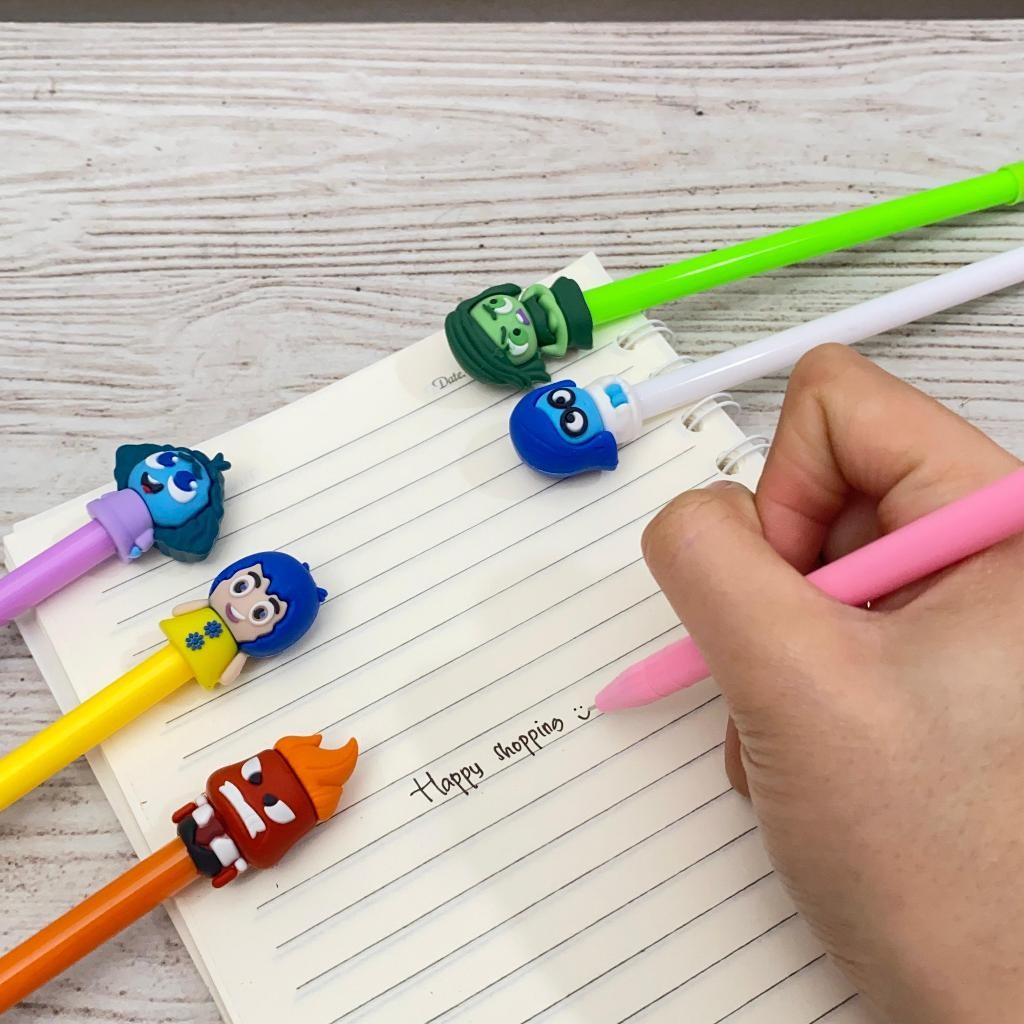 

READY 4 8 12 Pcs Pulpen Gel Tinta Hitam / Bolpen Karkater Inside Out Perlengkapan Alat Tulis Sekolah Kantor Harga Satuan Bisa cod Tersedia Banyak Varian Bisa Cod