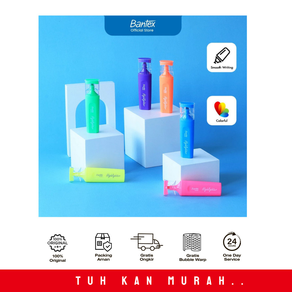 

BANTEX HIGHLIGHTER BG3501 WARNA GREEN