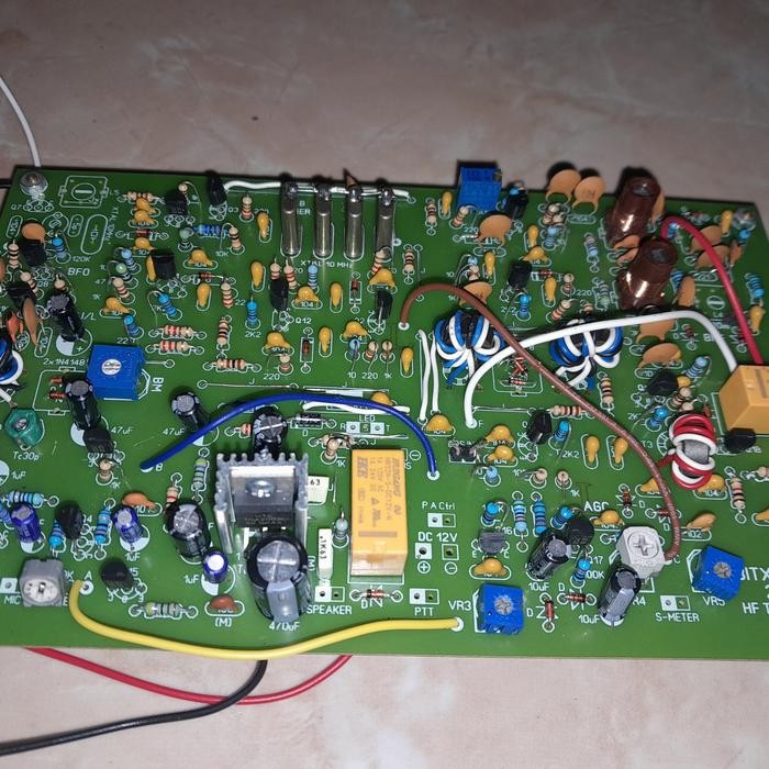 Part KIT BITX Spectra Dual Band 40 80 meter SSB - Belum selesai dirakit