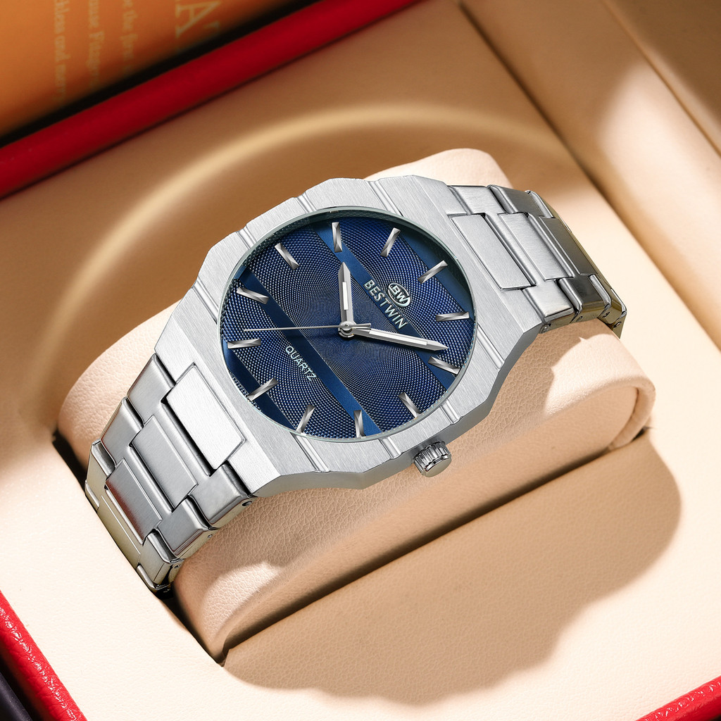 Jam Tangan Pria Tipis Fashionable Kepribadian Jam Tangan Pria