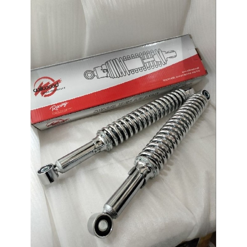 Shockbreaker Win Crome Wilwood Murah /Shockbreaker Honda Win/Shock Belakang Wilwood Win