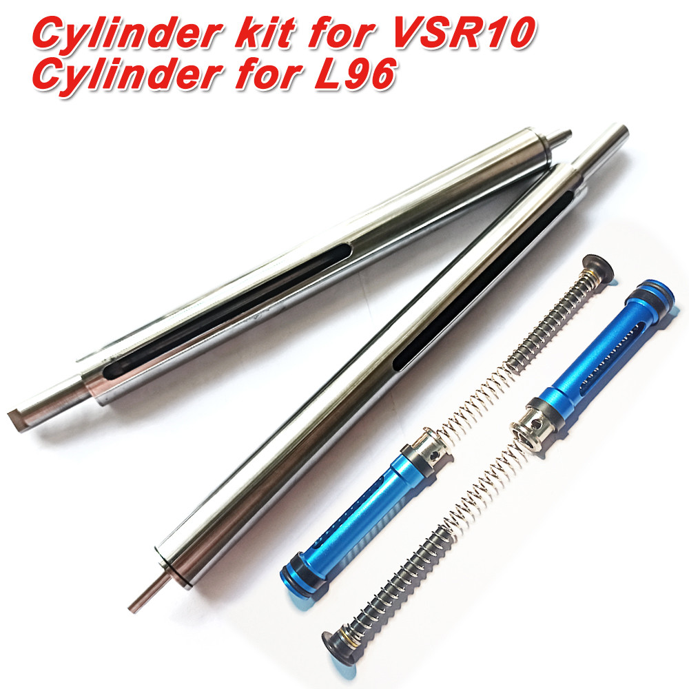 Precision Stainless Steel Cylinder Piston Maintenance Tokyo Marui Vsr10 MB01 M03 De WELL L96 Outdoor