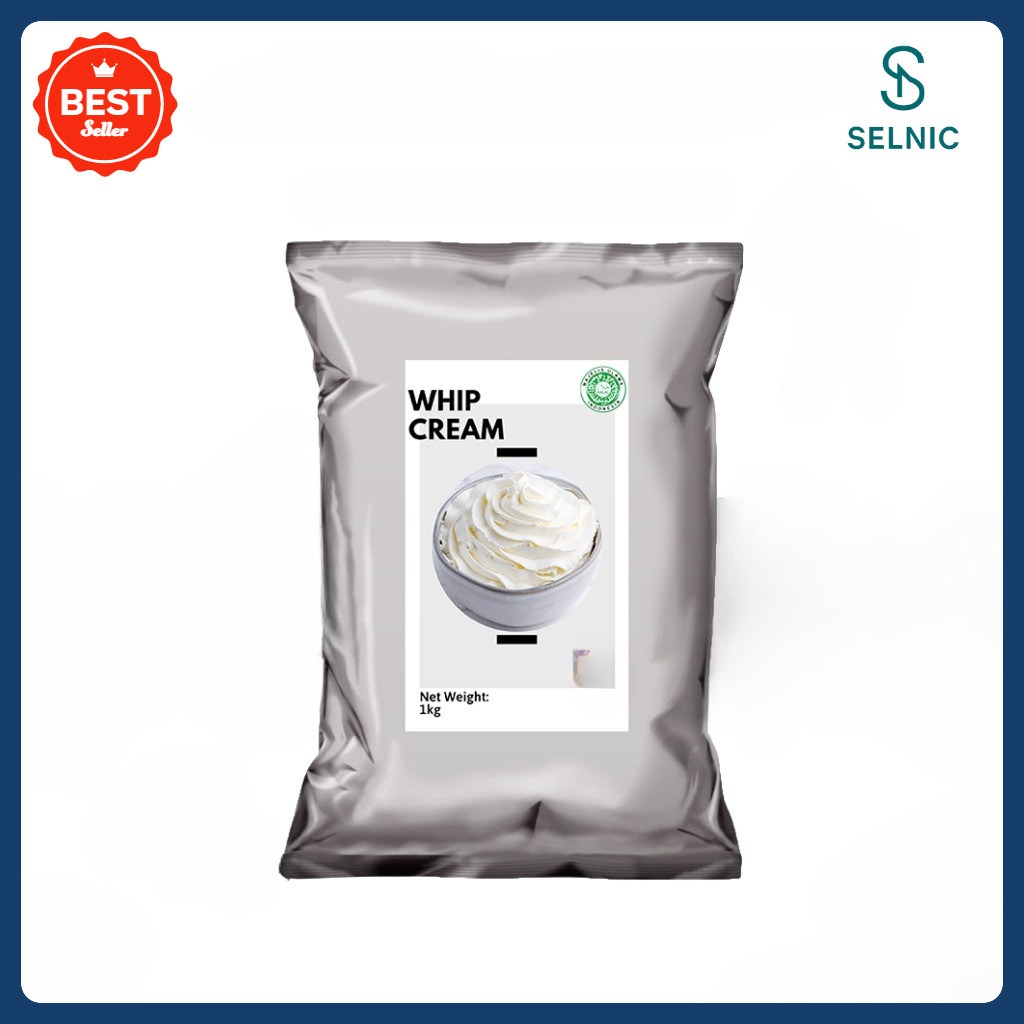 

Terpercaya WHIP CREAM TOPPING 1KG / BUBUK WHIP CREAM / WHIPPED CREAM POWDER