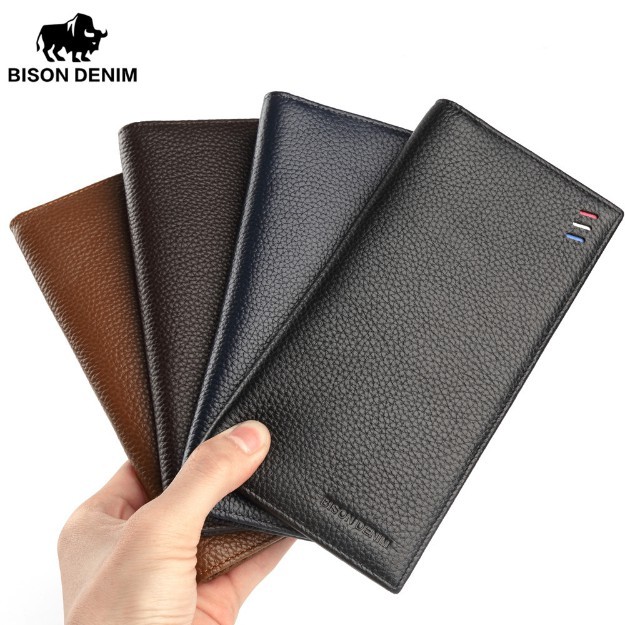 Bison Denim-Dompet Panjang Pria Bison Denim Original (N4391-5B)