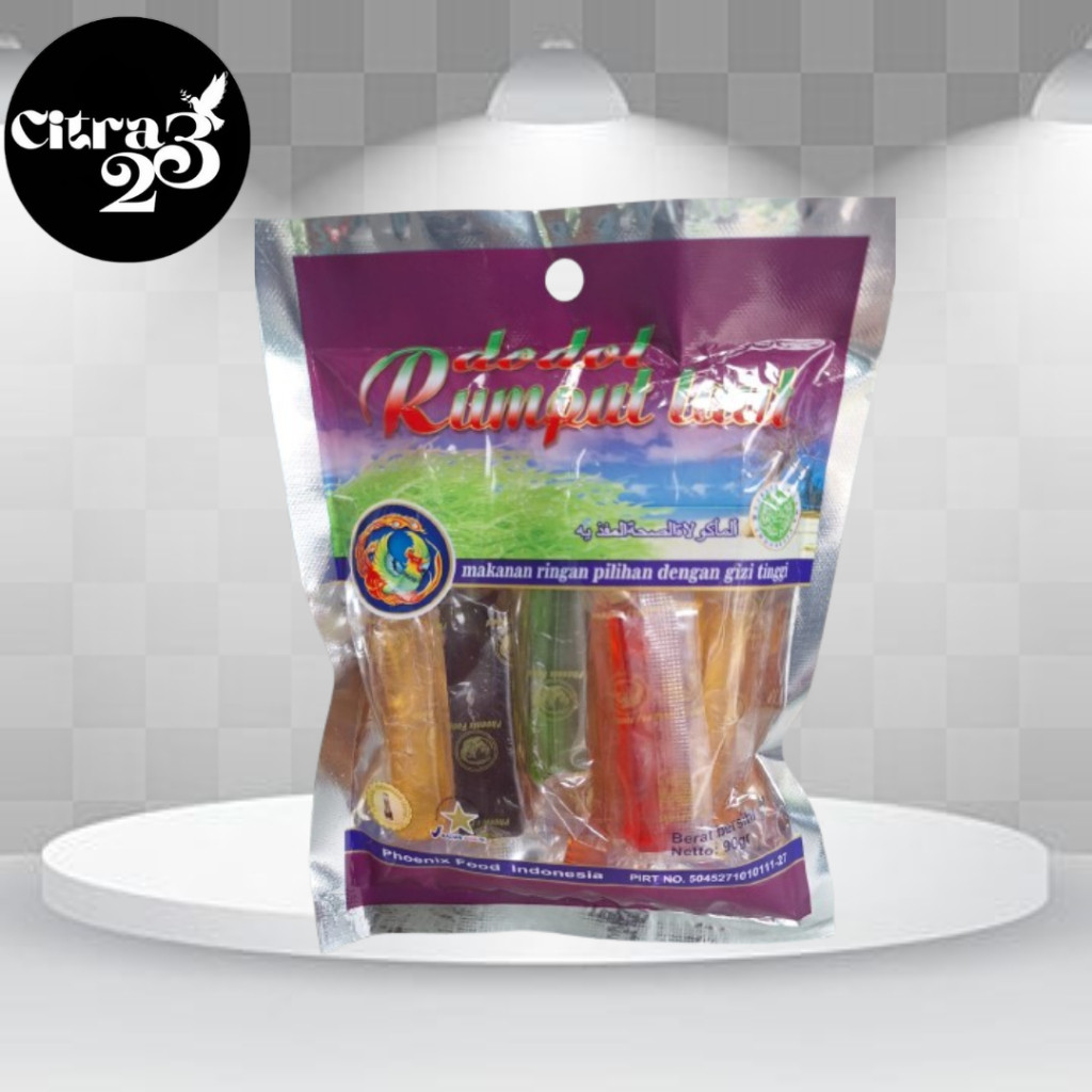 

Dodol Rumput Laut isi 6 Pcs Phoniex 90 gr Asli Lombok - Enak, Sehat, Bergizi!!!