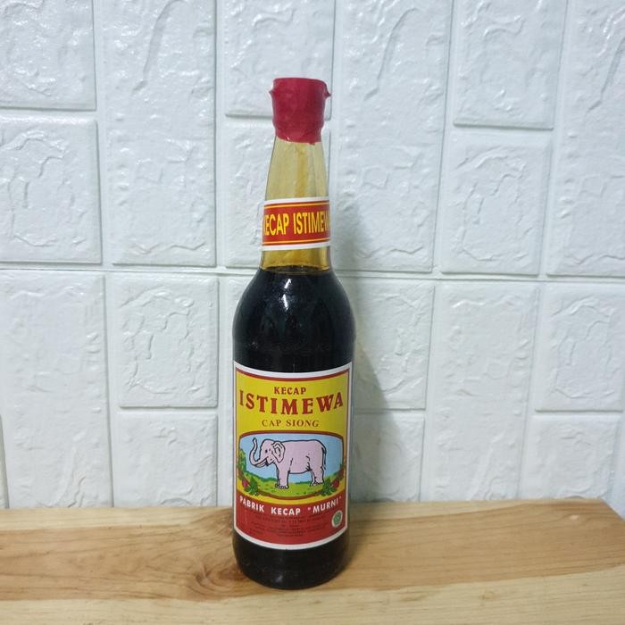 

Promo [ PREMIUM ] Kecap Bangka Cap Gajah 600 ml