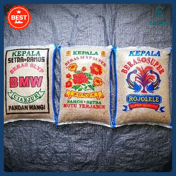 

TERPERCAYA BERAS BUNGA / ROJOLELE / BMW - 20 LT - BERAS PUTIH - SUPER SETRA RAMOS
