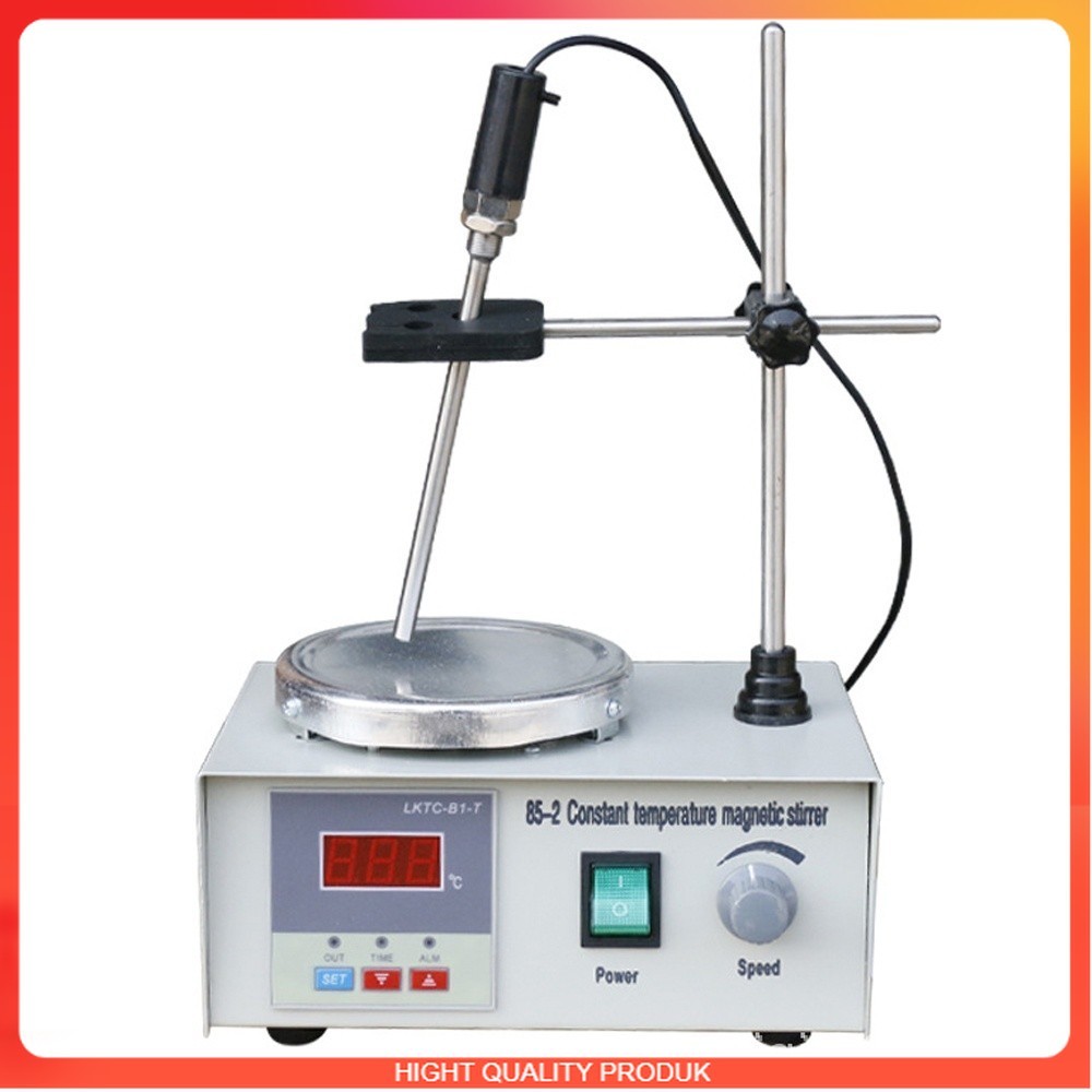 BEST QUALITY 85-2 Laboratory Magnetic Stirrer Heating Plate Digital Display 2200rpm Adjustable Churn