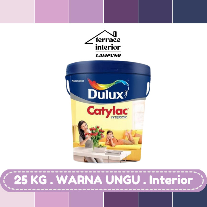 Cat Tembok Dulux Catylac Interior Warna Ungu 25KG
