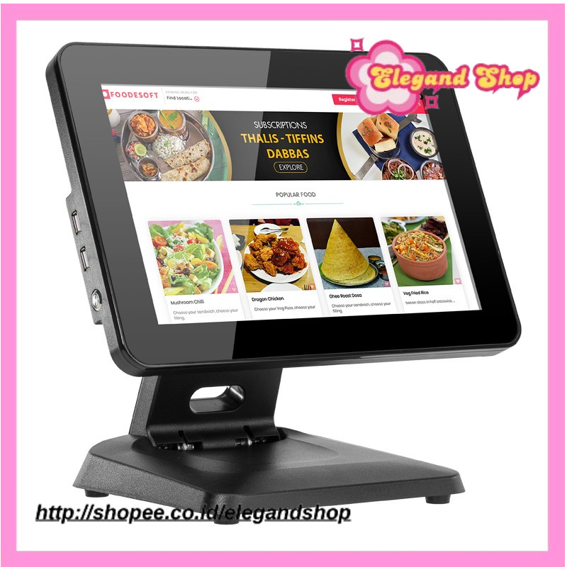 Portable Tou  Screen Monitor POS Capacitive Tou screen POS For Shop Desktop POS