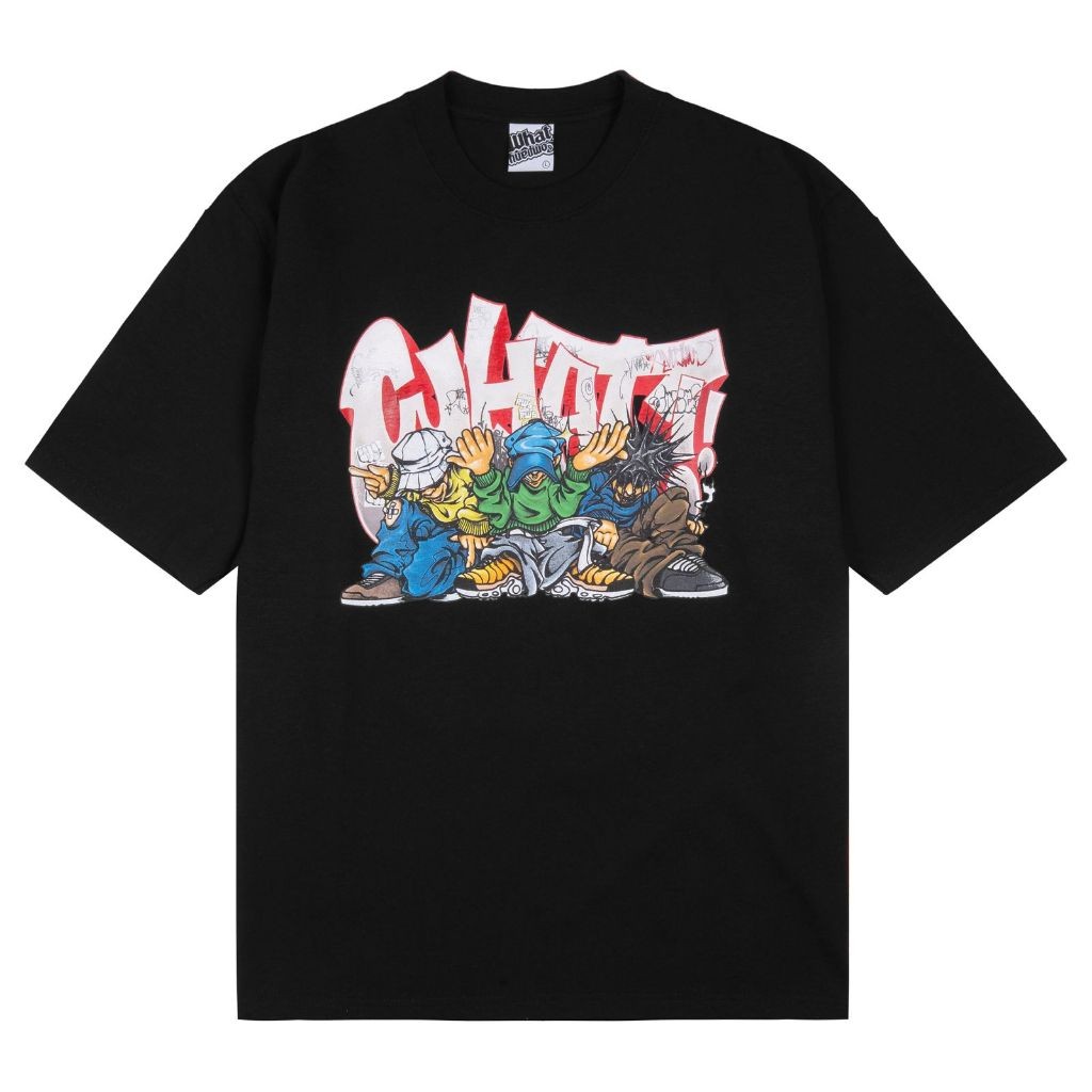 What Company - Cotton Heavyweight 18s T-shirt - CakesPWS Black COD