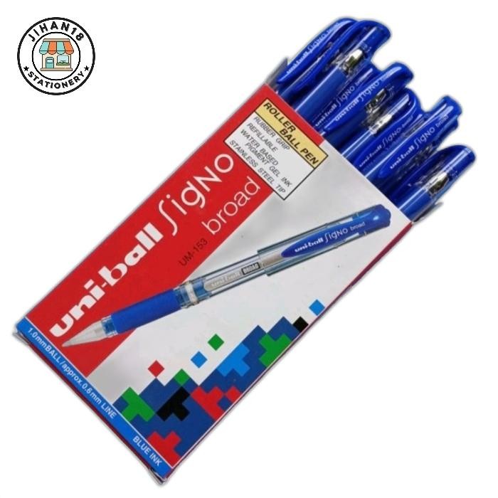 

Pulpen Gel 1.0 Uni Ball Signo UM-153 / Gel pen uniball signo UM-153 - Hitam