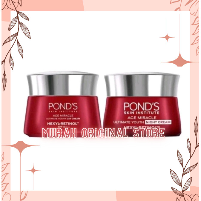 Ponds Age Miracle Day Cream/ Night Cream
