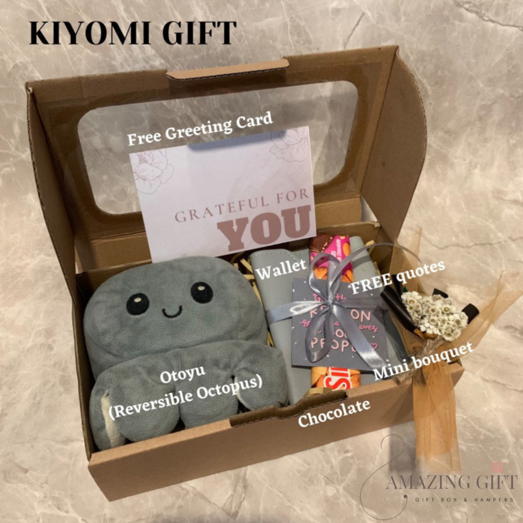 

COD Kiyomi Gift / Kado Teman / Kado Anniversary / Kado Ulang tahun / Kotak Kado / Kado Pacar / Kado Boneka / Birthday Gift Box / Birthday Hampers