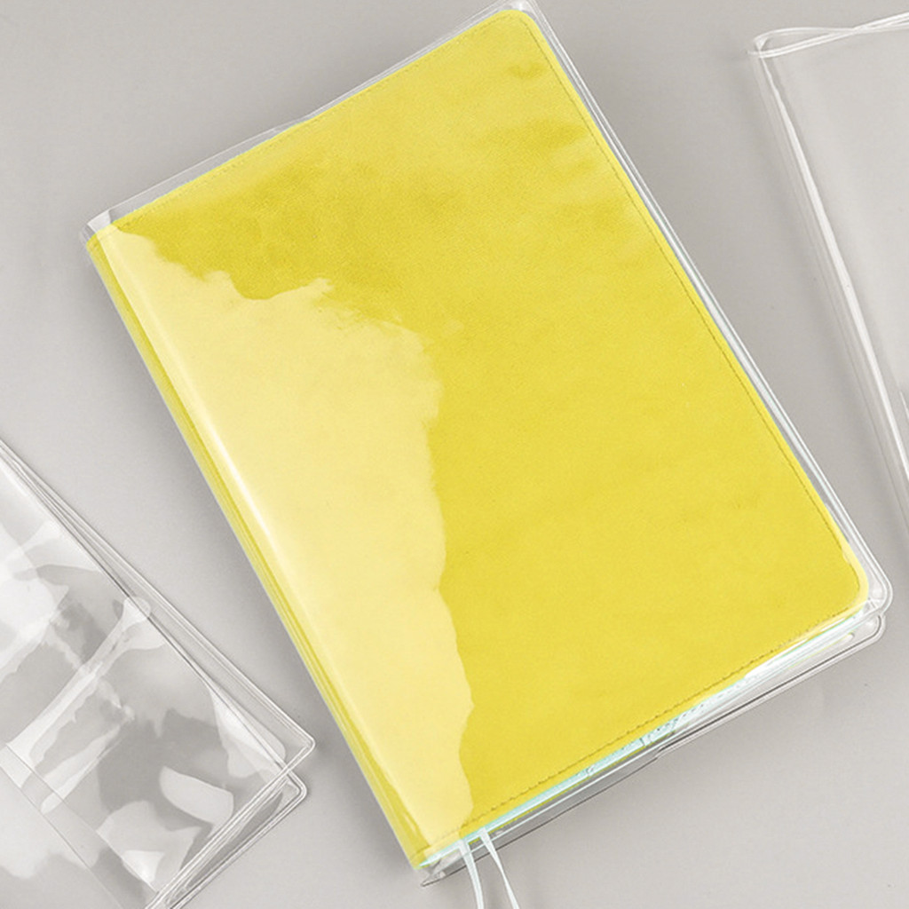 

2 Pcs Pvc Protective Cover Plastic Book Covers Clear Paper Protectors for Sleeve