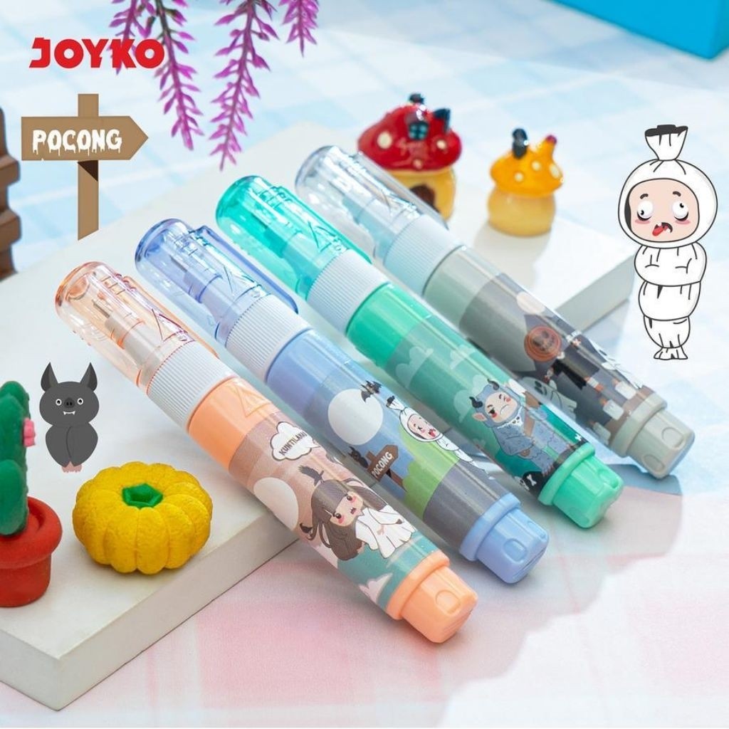 

[ 1 PCS ] Tipe X Joyko Correction Fluid CF S245 Indonesia Ghost