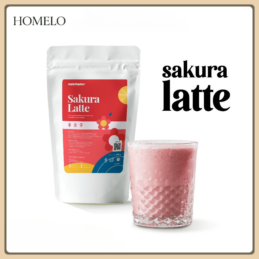 

(HOMELO) Sakura Latte Powder 250gr