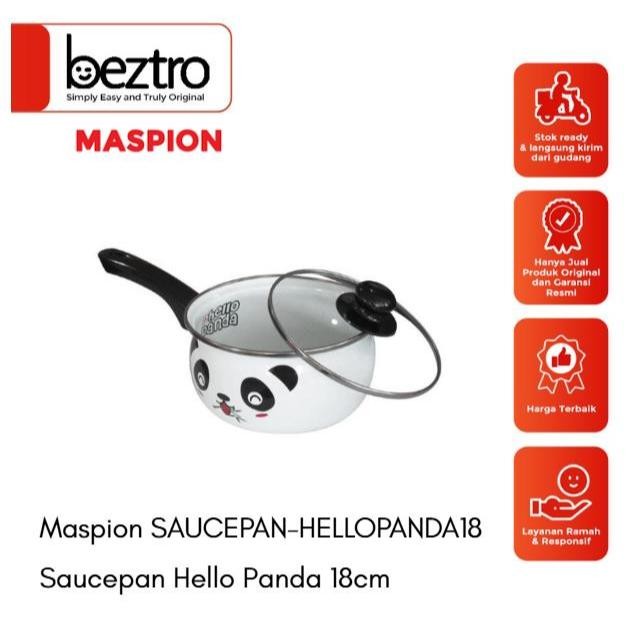 Terlaris Maspion SAUCEPANHELLOPANDA18 – Saucepan Hello Panda 18cm
