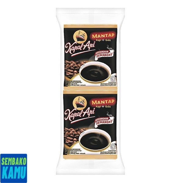 

Kapal Api Rasa Mantap + Gula 10 pcs x 25 gr - Kopi