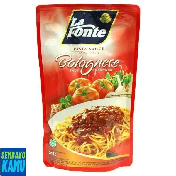 

Lafonte Saus Spaghetti Bolognese 315 ml