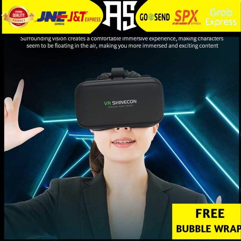 Shinecon VR Box 3D Virtual Reality Glasses Adjustable Panoramic - SC-G04