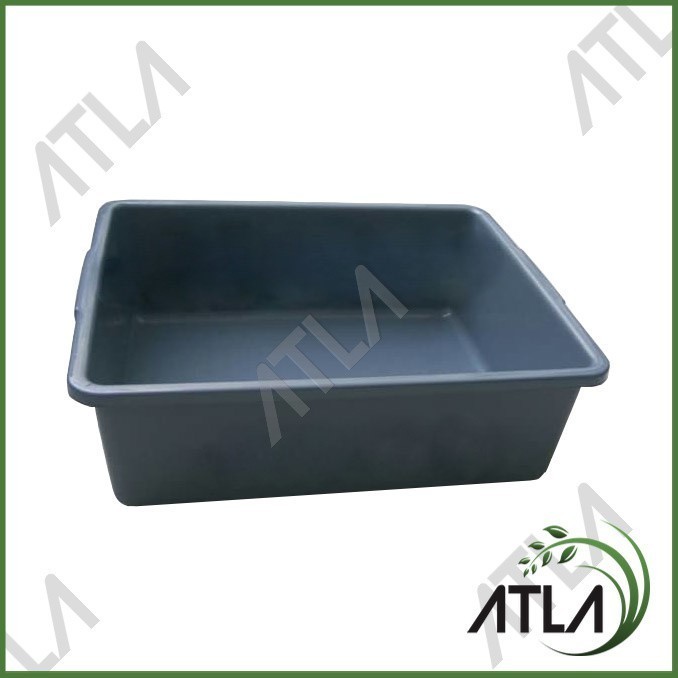 Bak Wadah Baskom Baki Ember Tempeh Tempat Kotak Plastik Serbaguna Cat Pasir Kucing Hidroponik