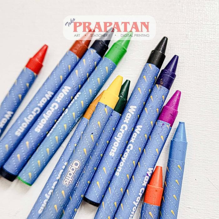 

TERLARIS! Agatis Wax Crayon CR-PW | Krayon Wax - 24C