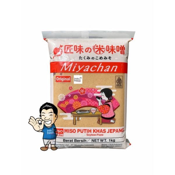 

PROMO! Miyachan Shiro Miso Paste- Pasta Miso- Tauco Jepang 1 Kg