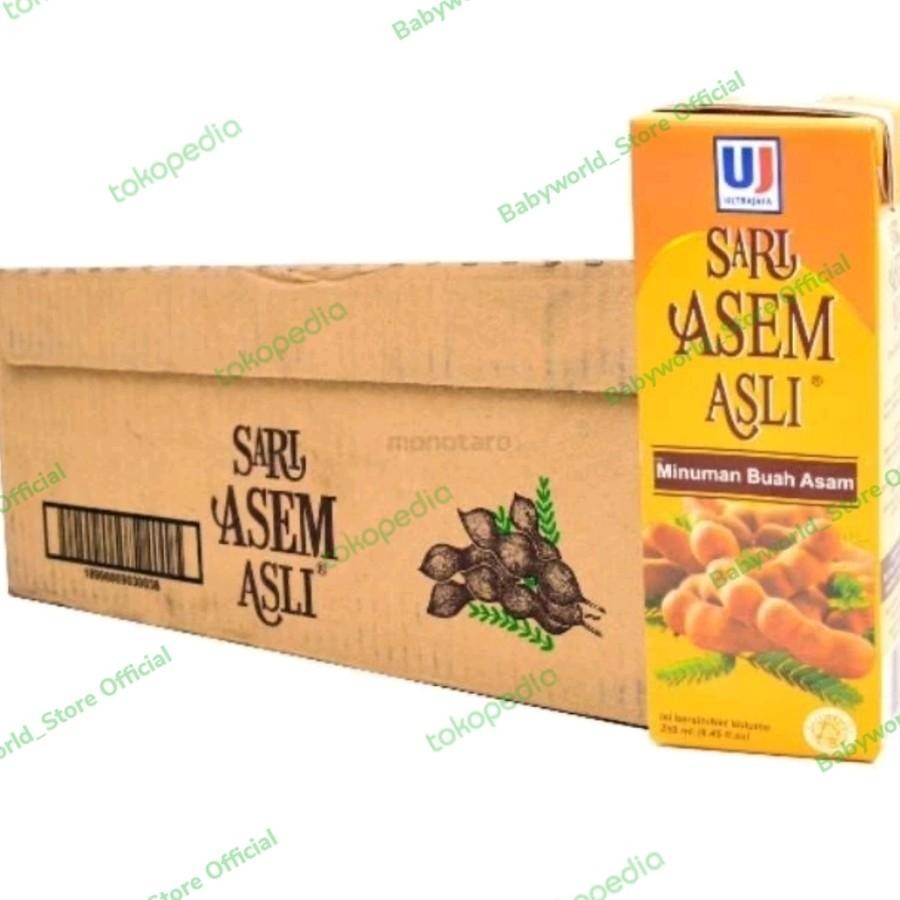 

Ultra Jaya Sari Asem Asli Minuman Rasa Tamarind Dus 250ml ( isi 24 )