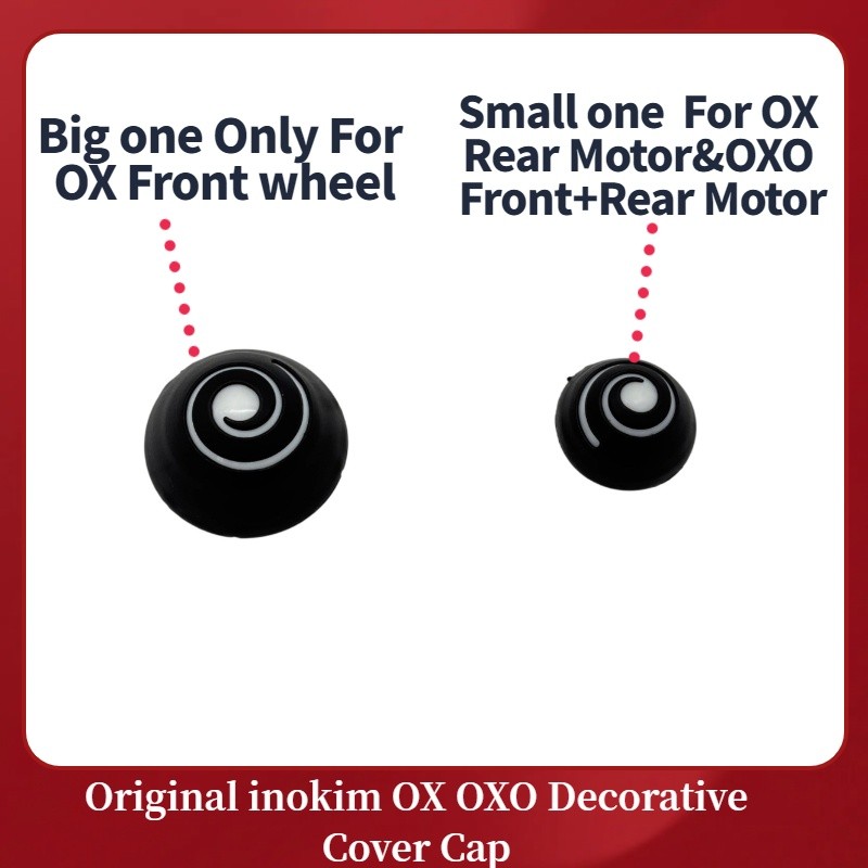 INOKIM OX OXO Electric Scooter   al Motor And Wheel Decorative Cover Cap Front Rear Wheel Motor Spar