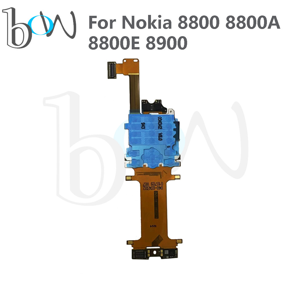 Keyboard For NOKIA 8800 8800A 8800E 8900 Slide Keypad Board Lcd Main Flex Cable Repair Parts