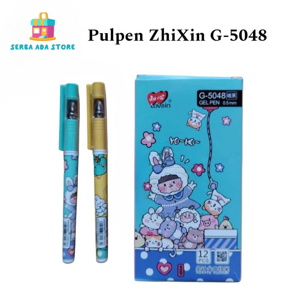 

Pulpen Zhi Xin G-5048 0.5mm Bolpen Pena Tinta Gel Pen ZhiXin - SAS88