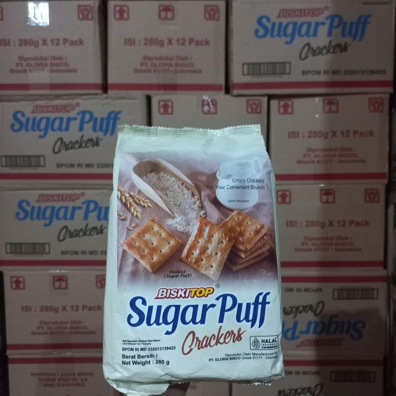 

sugar puff 280 gram 1 dus isi 12 pcs ( cocok buat sarapan )