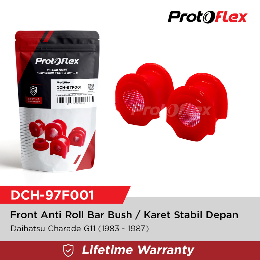 Protoflex Karet Stabil Depan Daihatsu Charade G11 (1983 - 1987)