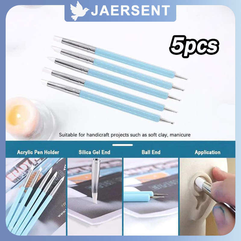 

Nail Art Tools 5PCS/diy Clay Kit/peralatan Nail Art/clay Tools/alat Alat Nail Art Lengkap/clay Tools Set