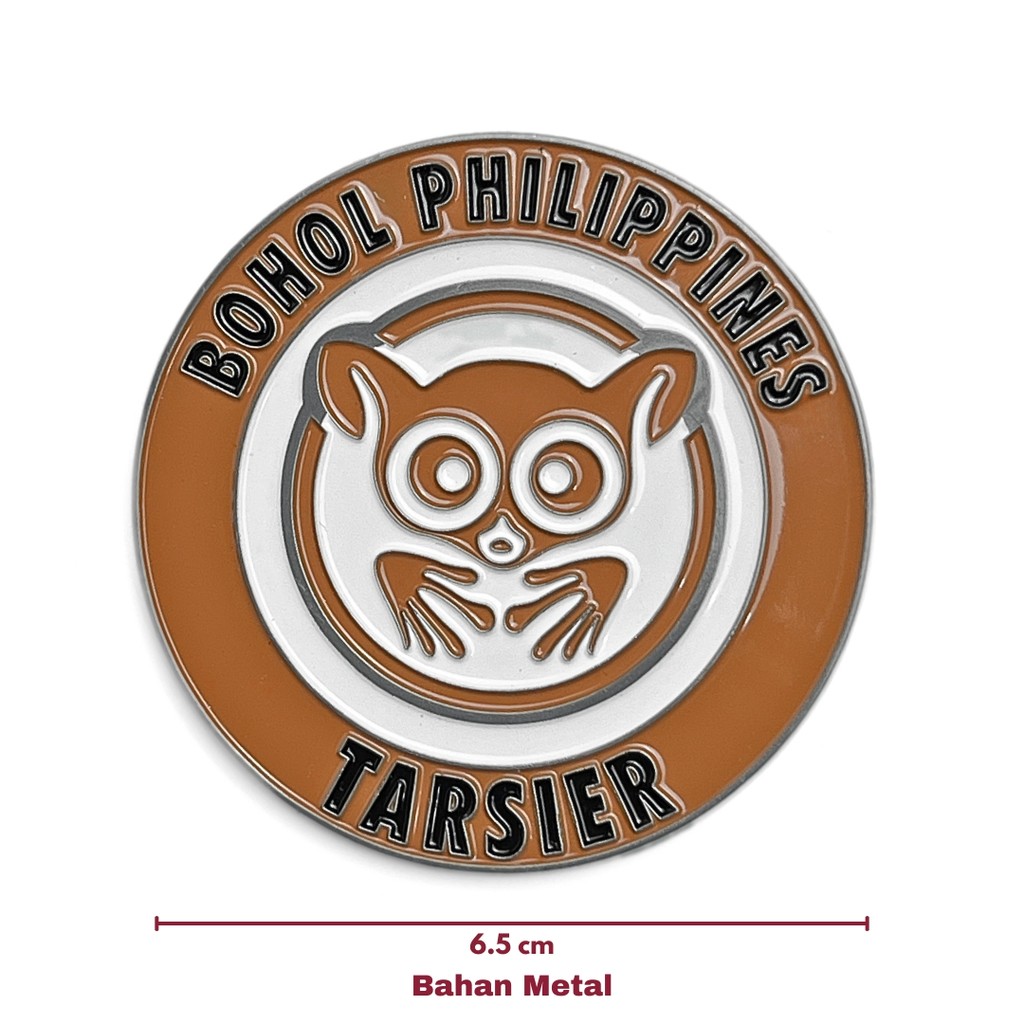Souvenir Magnet Kulkas Tarsier Bohol Philippines oleh oleh Negara Pihilippina