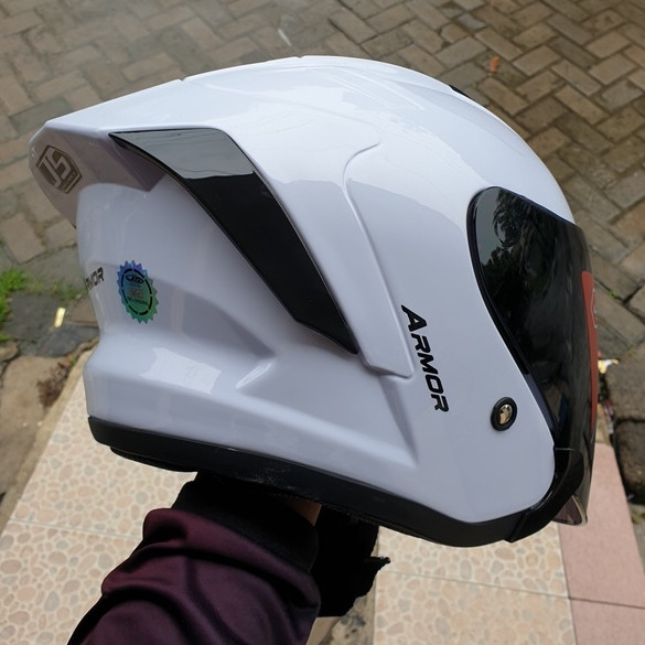 Helm JS Armor Original helm pria dewasa  helm cowok keren  helm desain terbaru /helm murah/helm pria