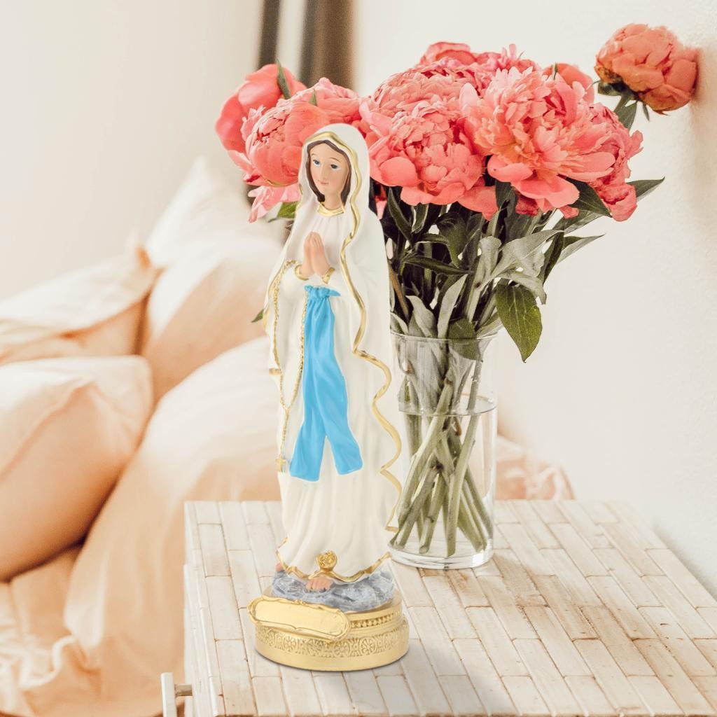 Catholic Resin Mary Statue Figure Handmade Figurine Religious