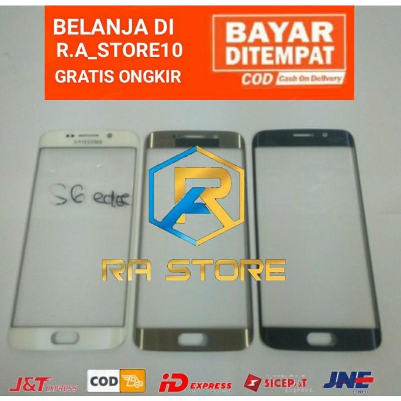 Kaca Lcd Samsung Galaxy S6 Edge G925 Kaca Depan Kaca Touchscreen Glass Lcd Ts TC Original