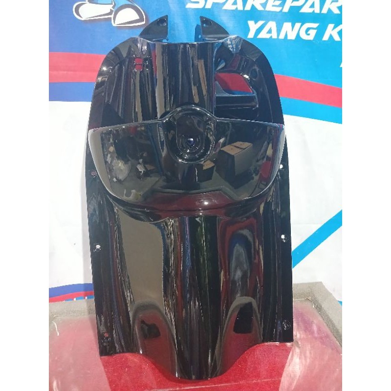 dasbor tengah scoopy fi esp hitam 2012 2013 2014 2015 2016/legshield dalam besar scoopy fi esp +legs
