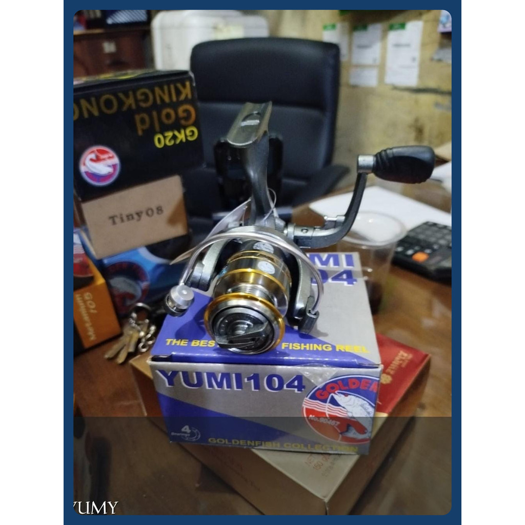 REEL Pancing Golden YUMI YM54 YM104 YM204 Original Ukuran 500 1000 2000 -BEST