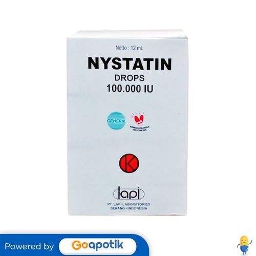 Nystatin Lapi 100.000 Iu Suspensi 12 Ml
