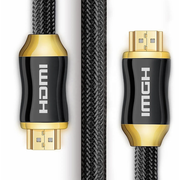 HDMI Cable HDMI to HDMI 2.0 Version Nylon Cable 4K 1080P - 1 Meter