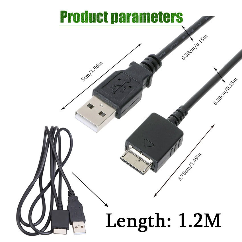 Kabel data / charger USB walkman Sony MP3 digital audio player