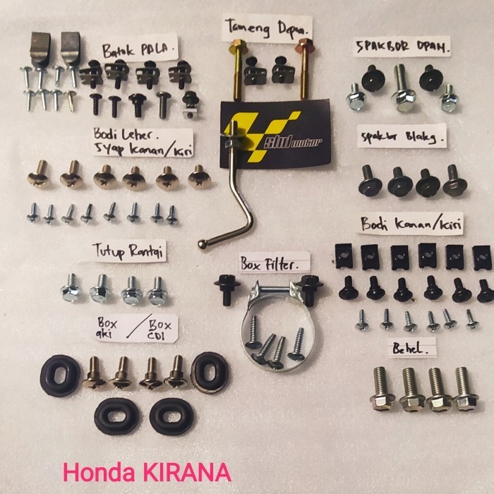 baut body full set kirana