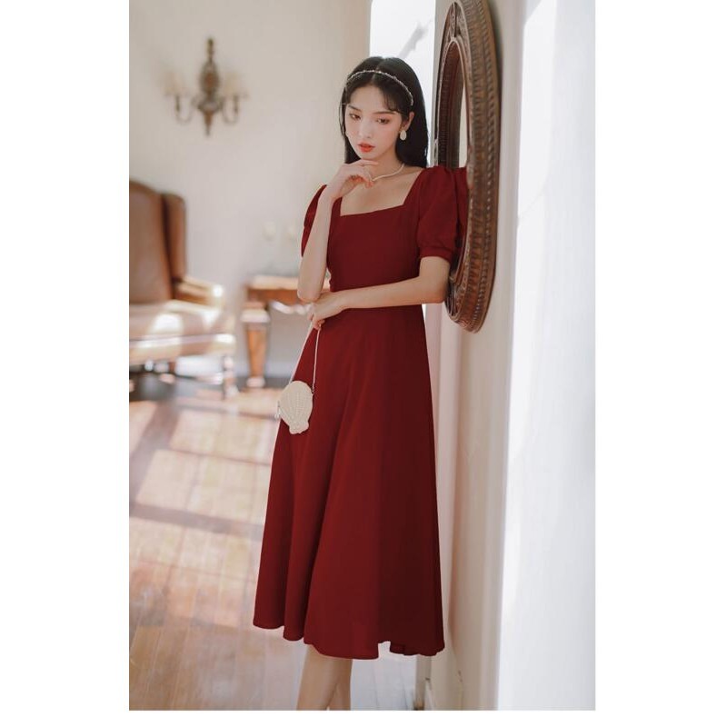 TERBARU baju dress pantai outfit wanita kekinian kondangan mewah simple elegan cocktail dress hitam